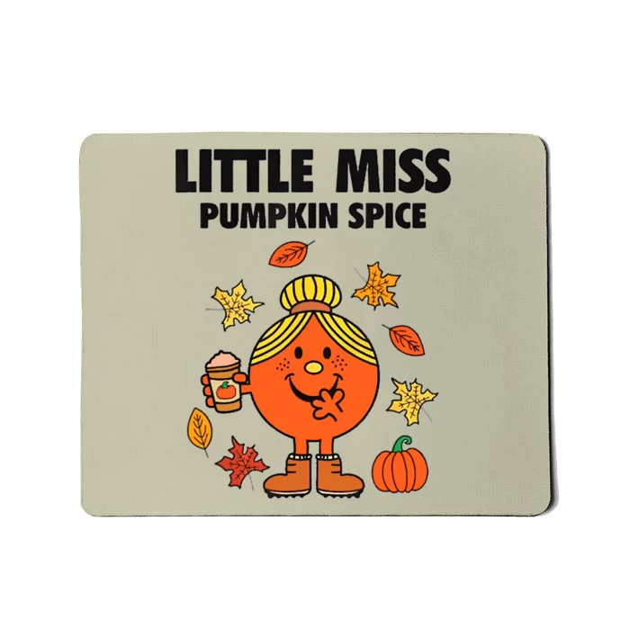 Little Miss Pumpkin Spice Mousepad