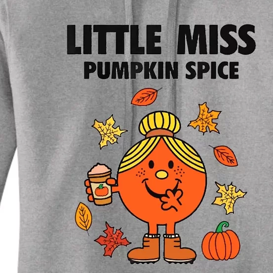 Little Miss Pumpkin Spice Women's Pullover Hoodie