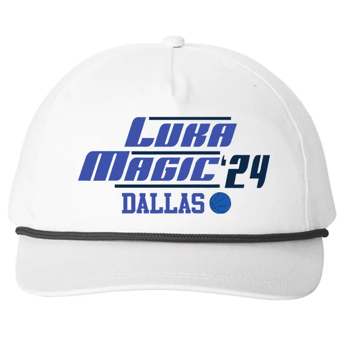 Luka Magic Personalized Name I Love Luka Magic Snapback Five-Panel Rope Hat