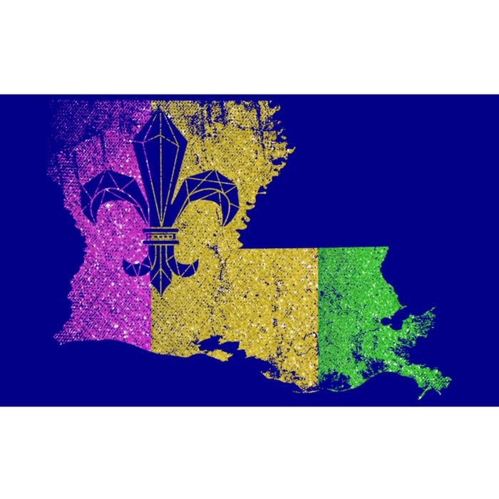 Louisiana Masquerade Parade Party New Orleans Mardi Gras Gift Bumper Sticker