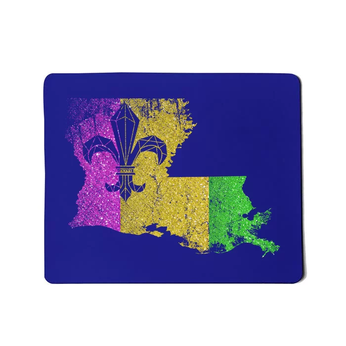 Louisiana Masquerade Parade Party New Orleans Mardi Gras Gift Mousepad