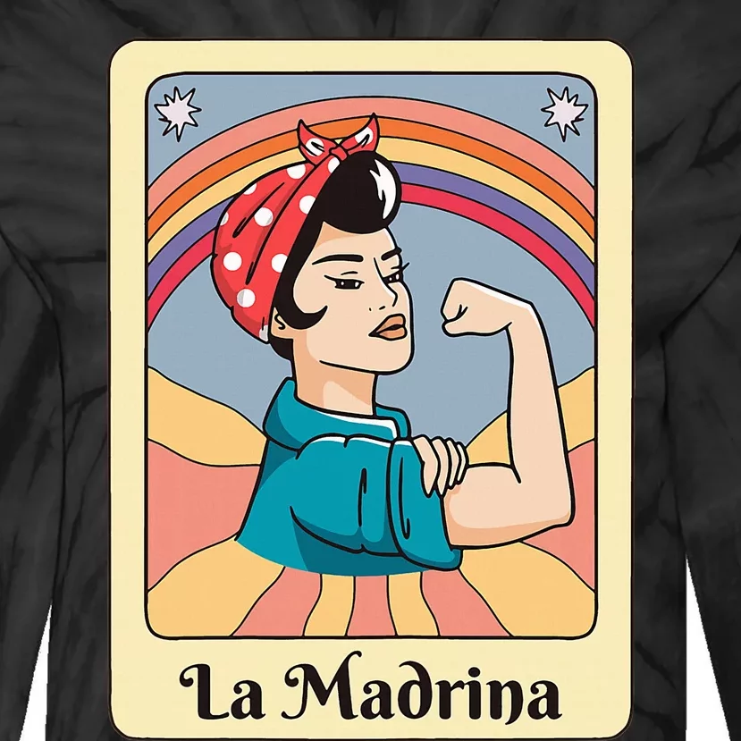 La Madrina Proposal Tarot Art Tie-Dye Long Sleeve Shirt