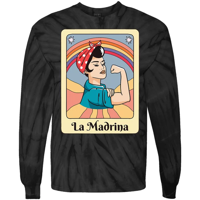 La Madrina Proposal Tarot Art Tie-Dye Long Sleeve Shirt