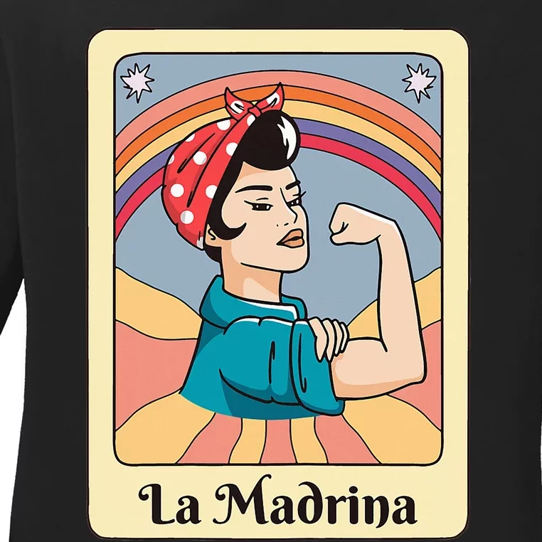 La Madrina Proposal Tarot Art Ladies Long Sleeve Shirt