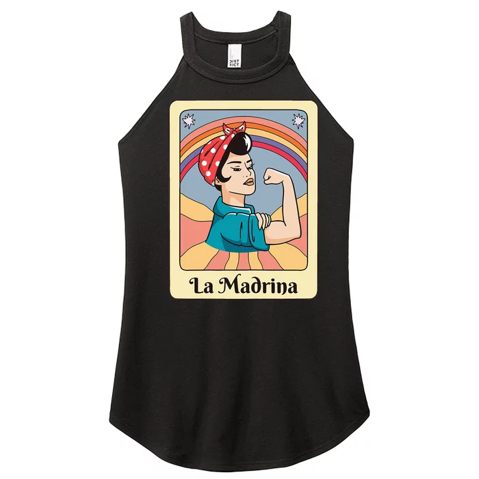 La Madrina Proposal Tarot Art Women’s Perfect Tri Rocker Tank