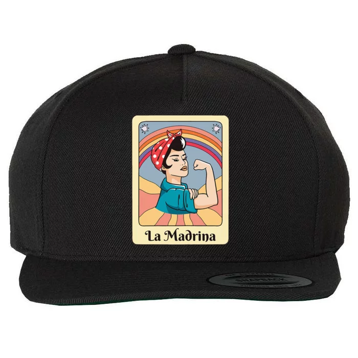 La Madrina Proposal Tarot Art Wool Snapback Cap