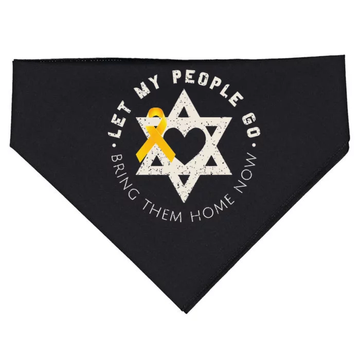 Let My People Go Bring Them Home Now USA-Made Doggie Bandana