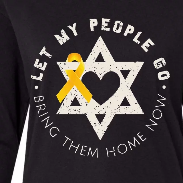 Let My People Go Bring Them Home Now Womens Cotton Relaxed Long Sleeve T-Shirt