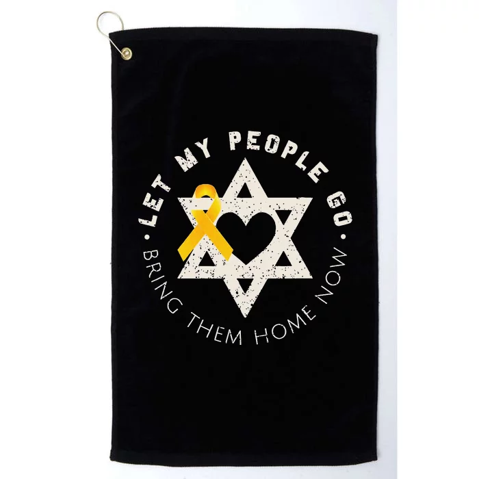 Let My People Go Bring Them Home Now Platinum Collection Golf Towel