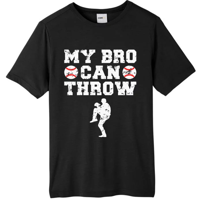 Love My Pitcher Cute Baseball Player sister brother ChromaSoft Performance T-Shirt