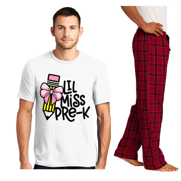 Little Miss Pre K Back To School Kindergarten Student Teacher Life Pajama Set