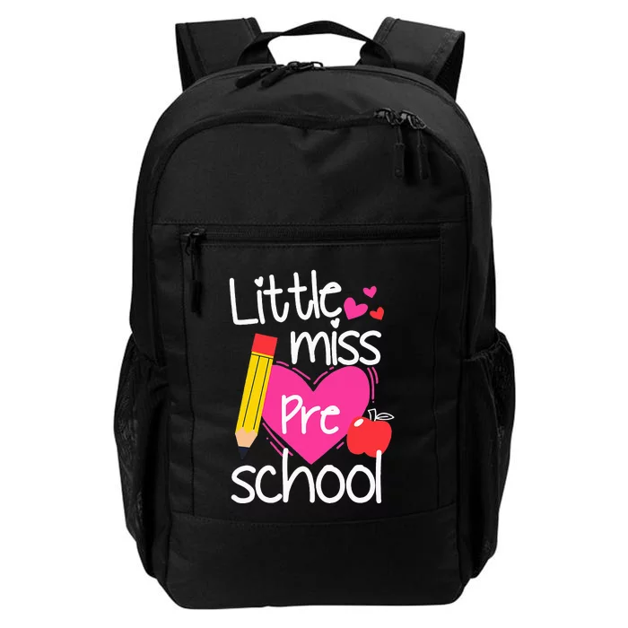 Little Miss Preschool First Day Of Hello Preschool Daily Commute Backpack