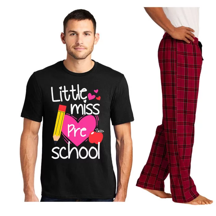 Little Miss Preschool First Day Of Hello Preschool Pajama Set