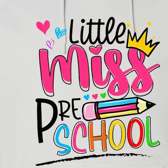 Little Miss Preschool Back To School Preschool Performance Fleece Hoodie