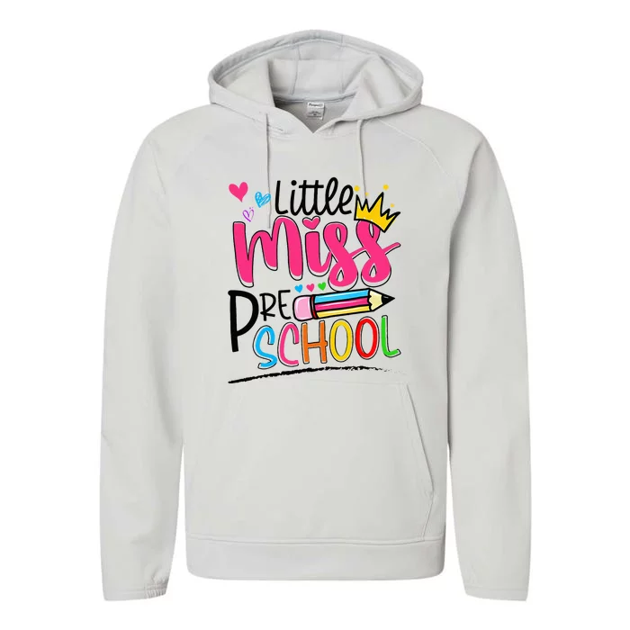 Little Miss Preschool Back To School Preschool Performance Fleece Hoodie