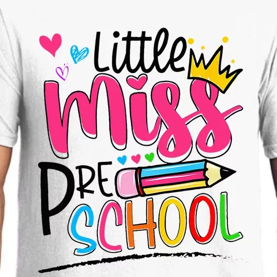 Little Miss Preschool Back To School Preschool Pajama Set