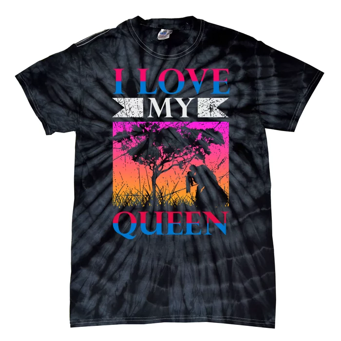 Love My Queen Tie-Dye T-Shirt