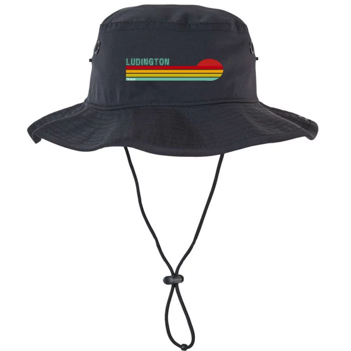 Ludington Michigan Retro Legacy Cool Fit Booney Bucket Hat