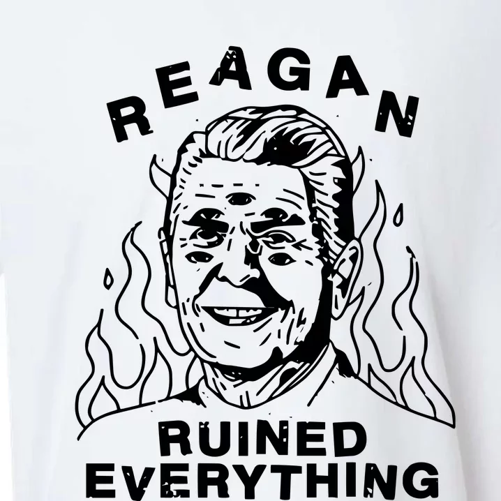 Leeja Miller Reagan Ruined Everything Sueded Cloud Jersey T-Shirt