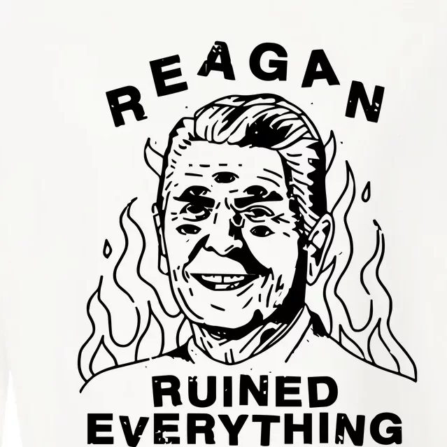 Leeja Miller Reagan Ruined Everything Cropped Pullover Crew