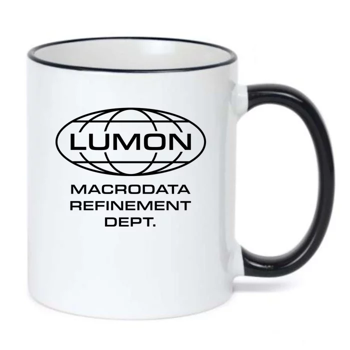 LUMON Macrodata Refinement Department Black Color Changing Mug