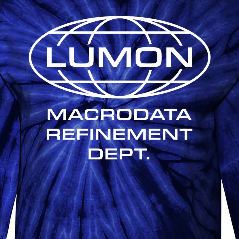 LUMON Macrodata Refinement Department Tie-Dye Long Sleeve Shirt