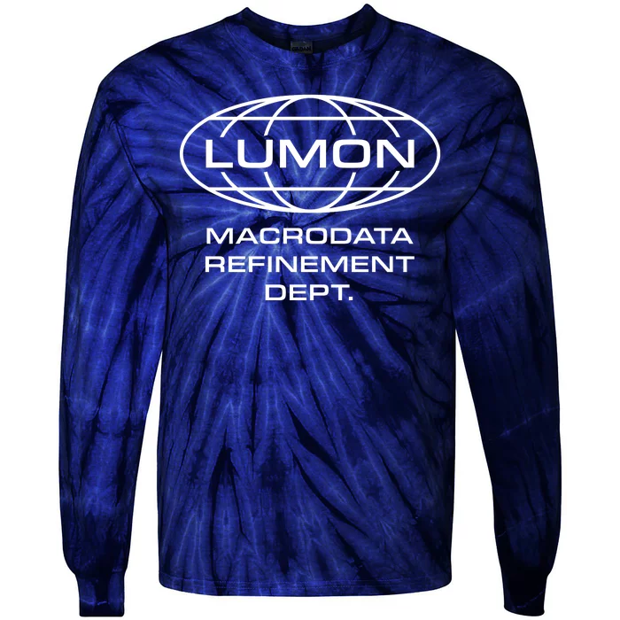 LUMON Macrodata Refinement Department Tie-Dye Long Sleeve Shirt