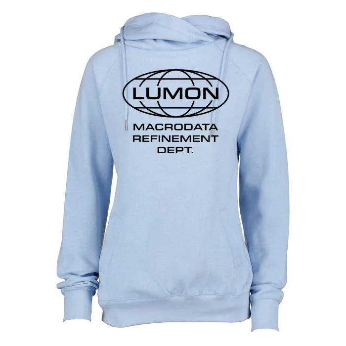 LUMON Macrodata Refinement Department Womens Funnel Neck Pullover Hood