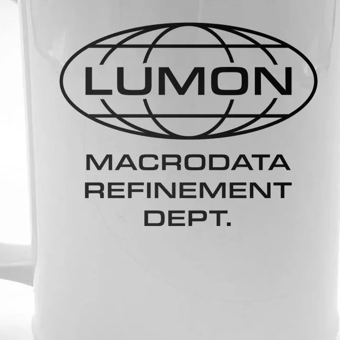 LUMON Macrodata Refinement Department Front & Back Beer Stein