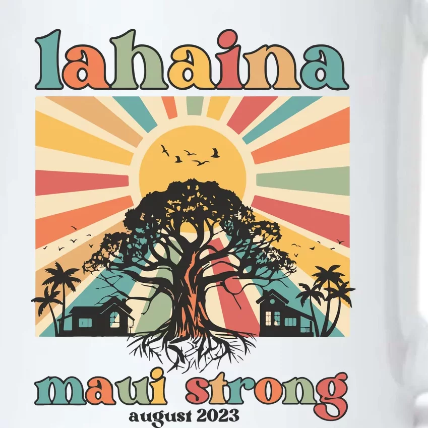 Lahaina Maui Strong Fundraiser Maui Fire Lahaina Banyan Tree Maui Black Color Changing Mug