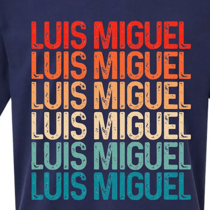 Luis Miguel Sol De Mexico Mexican Singer Retro Sueded Cloud Jersey T-Shirt