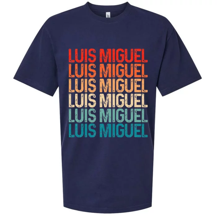 Luis Miguel Sol De Mexico Mexican Singer Retro Sueded Cloud Jersey T-Shirt