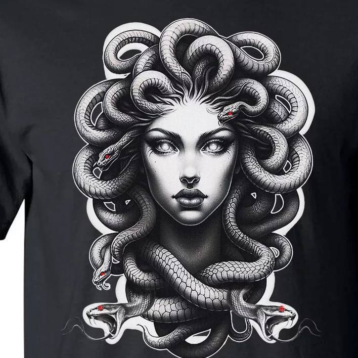 Lilith Medusa Serpent Cobra Snake Greek Mythology Tall T-Shirt