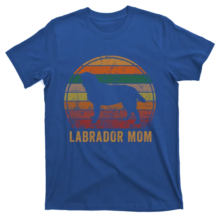 Labrador Mom S Lab Yellow Black Labrador Retriever Funny Gift T-Shirt