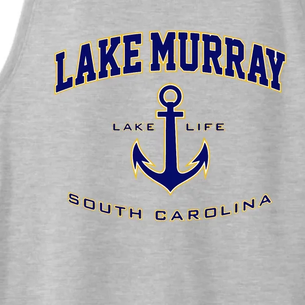 Lake Murray Sc Ladies Tri-Blend Wicking Tank