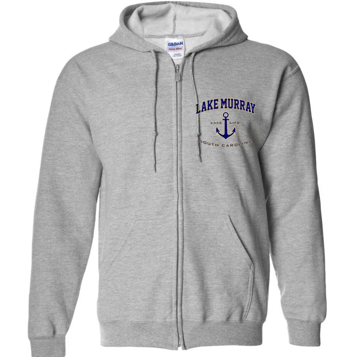 Lake Murray Sc Full Zip Hoodie