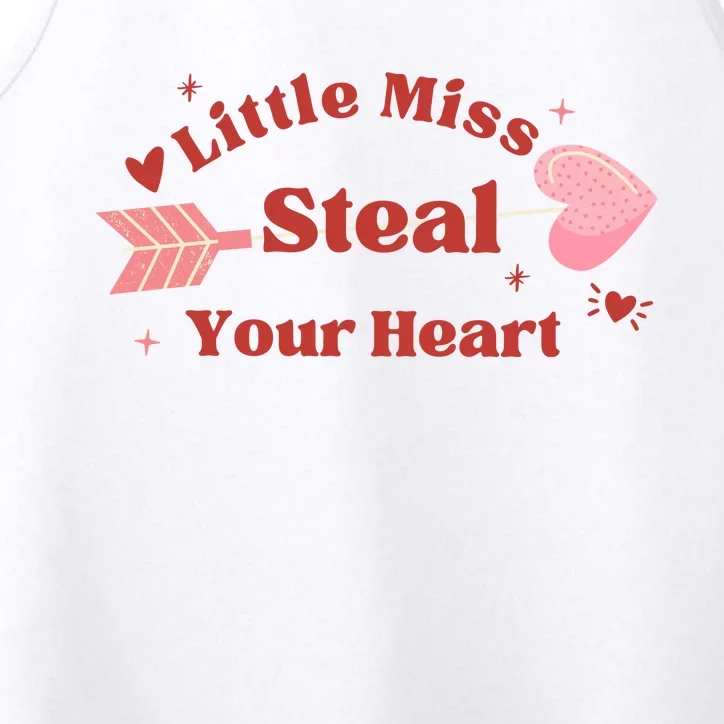 Little Miss Steal Your Heart Cute Valentine's Day Performance Tank