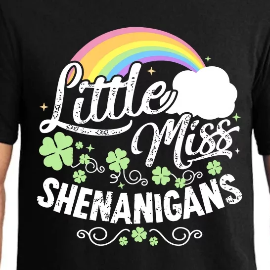 Little Miss Shenanigans St Patricks Day Pajama Set