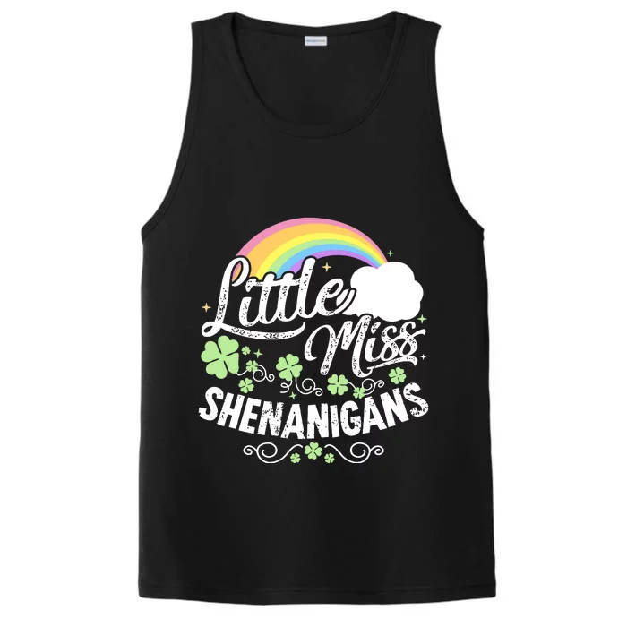 Little Miss Shenanigans St Patricks Day Performance Tank