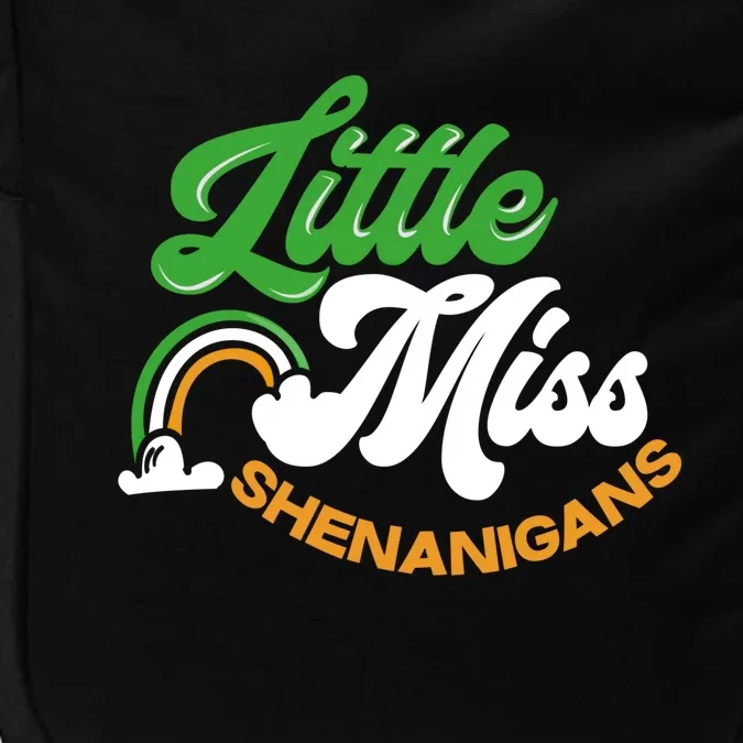 Little Miss Shenanigans Gift Funny Cute Great Gift Impact Tech Backpack