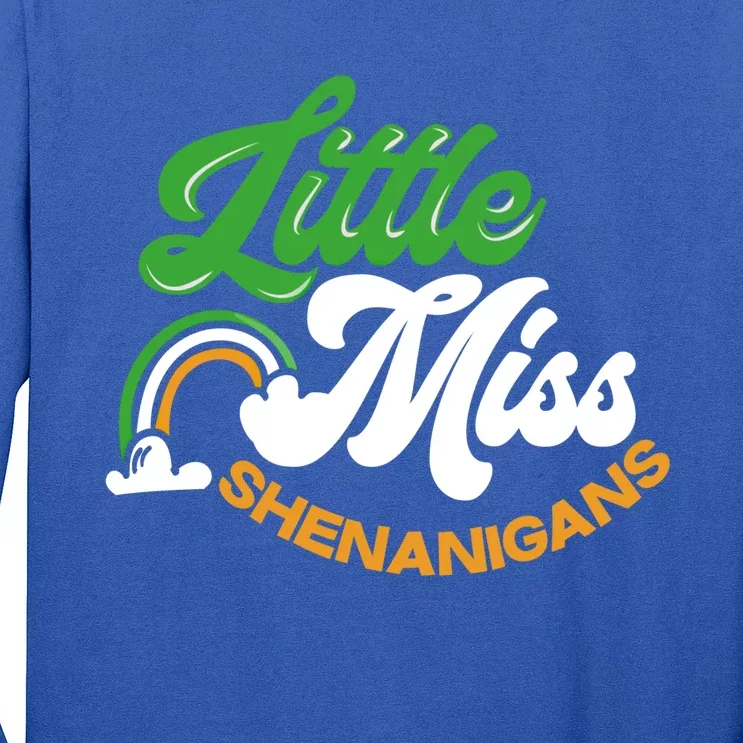 Little Miss Shenanigans Gift Funny Cute Great Gift Long Sleeve Shirt