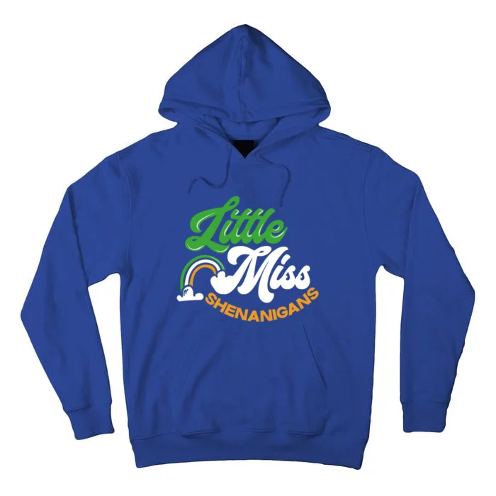 Little Miss Shenanigans Gift Funny Cute Great Gift Tall Hoodie