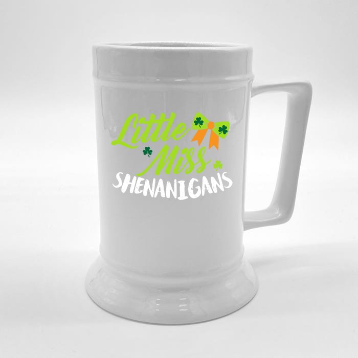 Little Miss Shenanigans Gift Front & Back Beer Stein