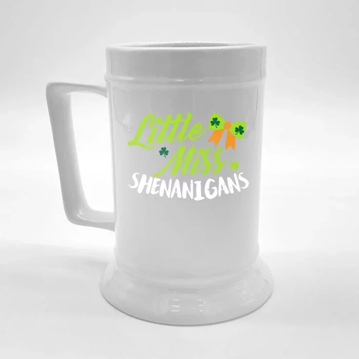 Little Miss Shenanigans Gift Front & Back Beer Stein