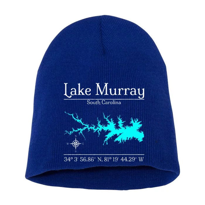 Lake Murray South Carolina Short Acrylic Beanie