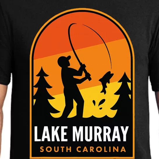 Lake Murray South Carolina Fishing Pajama Set