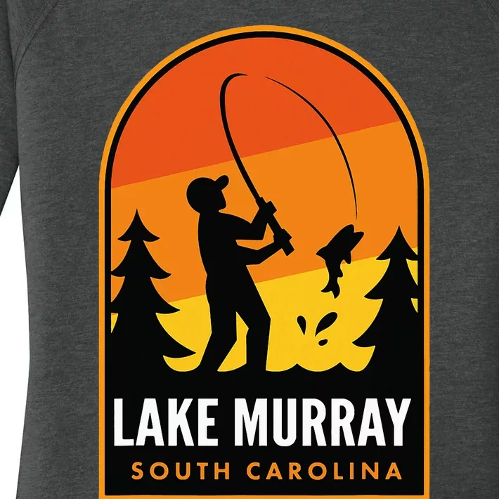 Lake Murray South Carolina Fishing Women's Perfect Tri Tunic Long Sleeve Shirt