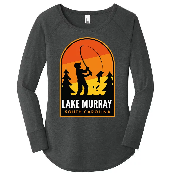 Lake Murray South Carolina Fishing Women's Perfect Tri Tunic Long Sleeve Shirt