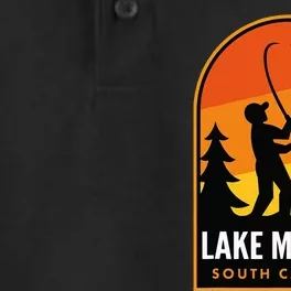 Lake Murray South Carolina Fishing Dry Zone Grid Performance Polo