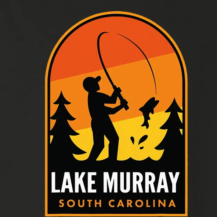 Lake Murray South Carolina Fishing Toddler Long Sleeve Shirt